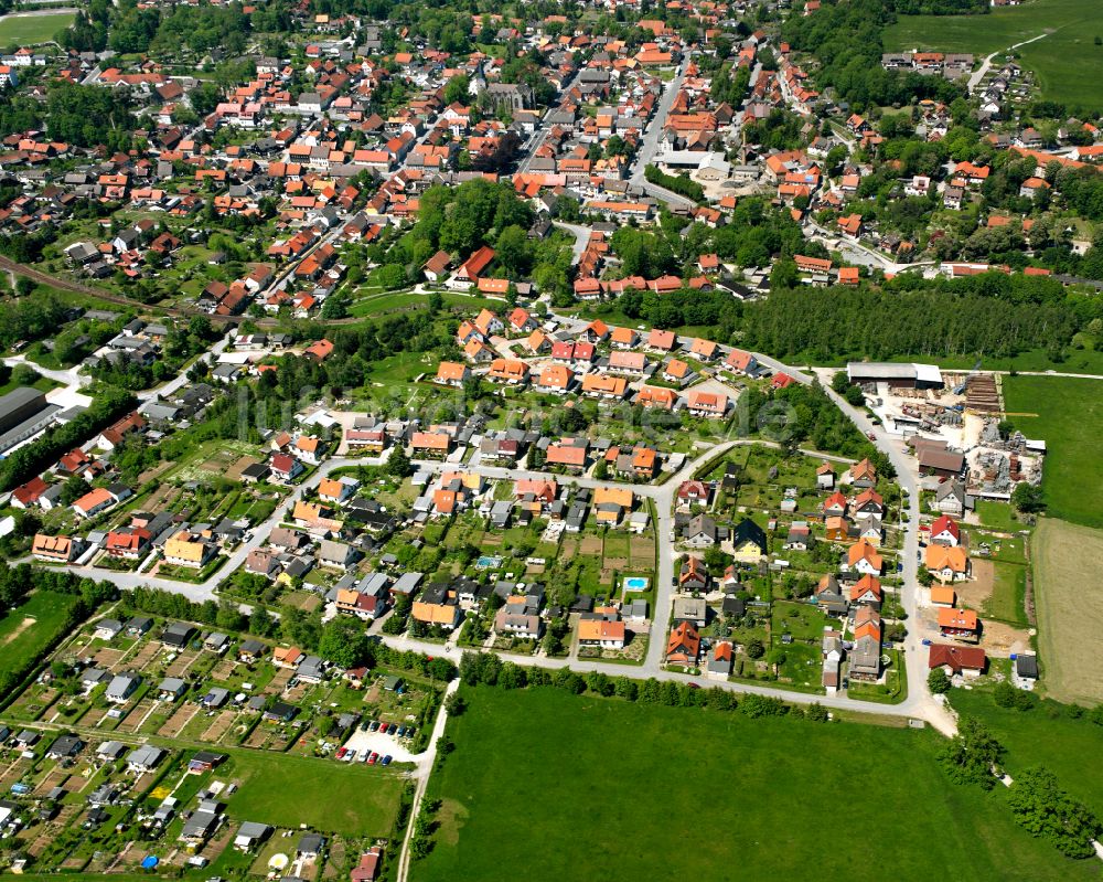 Luftbild Elbingerode (Harz) - Ortsansicht in Elbingerode (Harz) im Bundesland Sachsen-Anhalt, Deutschland