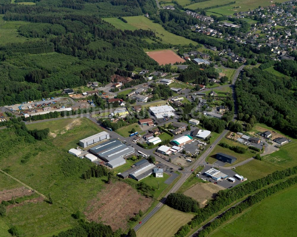 Elkenroth aus der Vogelperspektive: Ortsansicht von in Elkenroth im Bundesland Rheinland-Pfalz