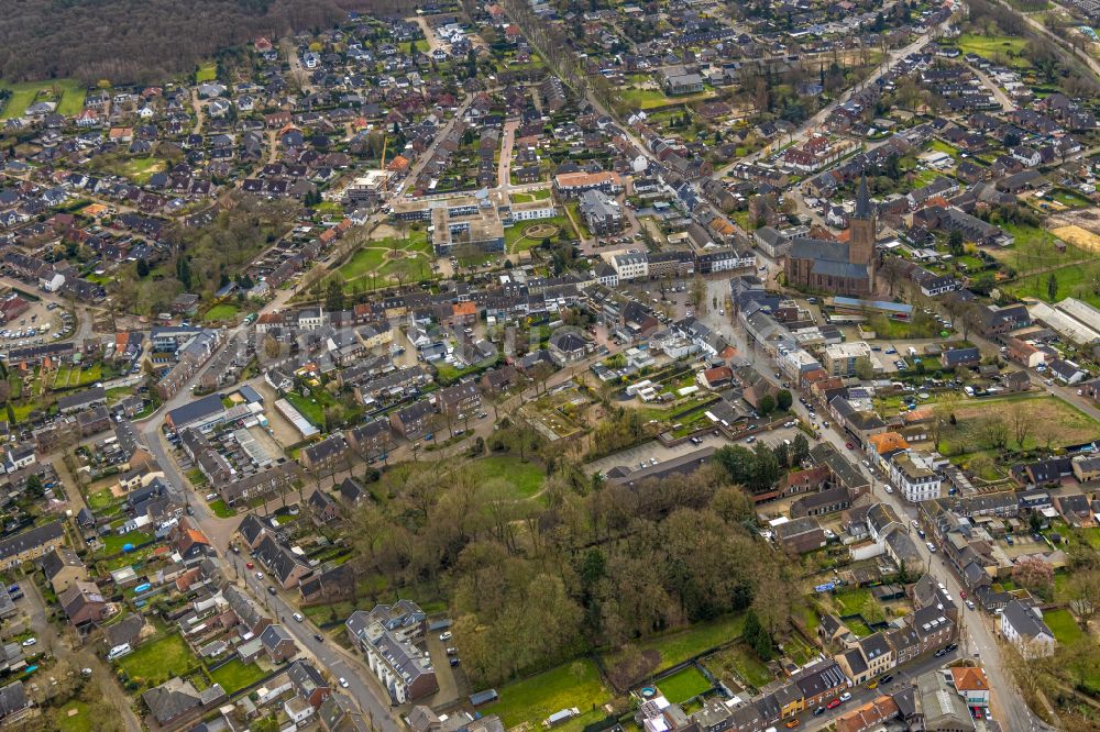 Luftbild Elten - Ortsansicht in Elten im Bundesland Nordrhein-Westfalen, Deutschland