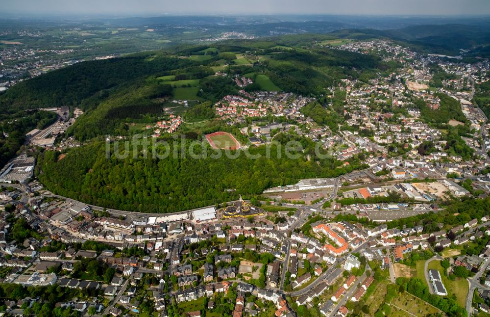 Luftaufnahme Ennepetal - Ortsansicht in Ennepetal im Bundesland Nordrhein-Westfalen, Deutschland