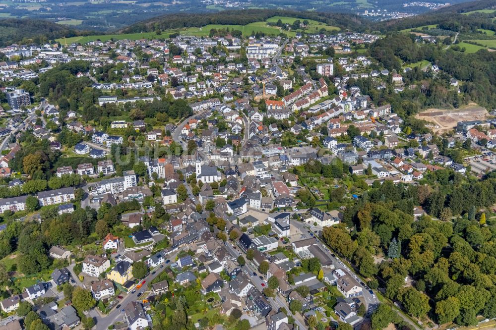 Luftbild Ennepetal - Ortsansicht in Ennepetal im Bundesland Nordrhein-Westfalen, Deutschland