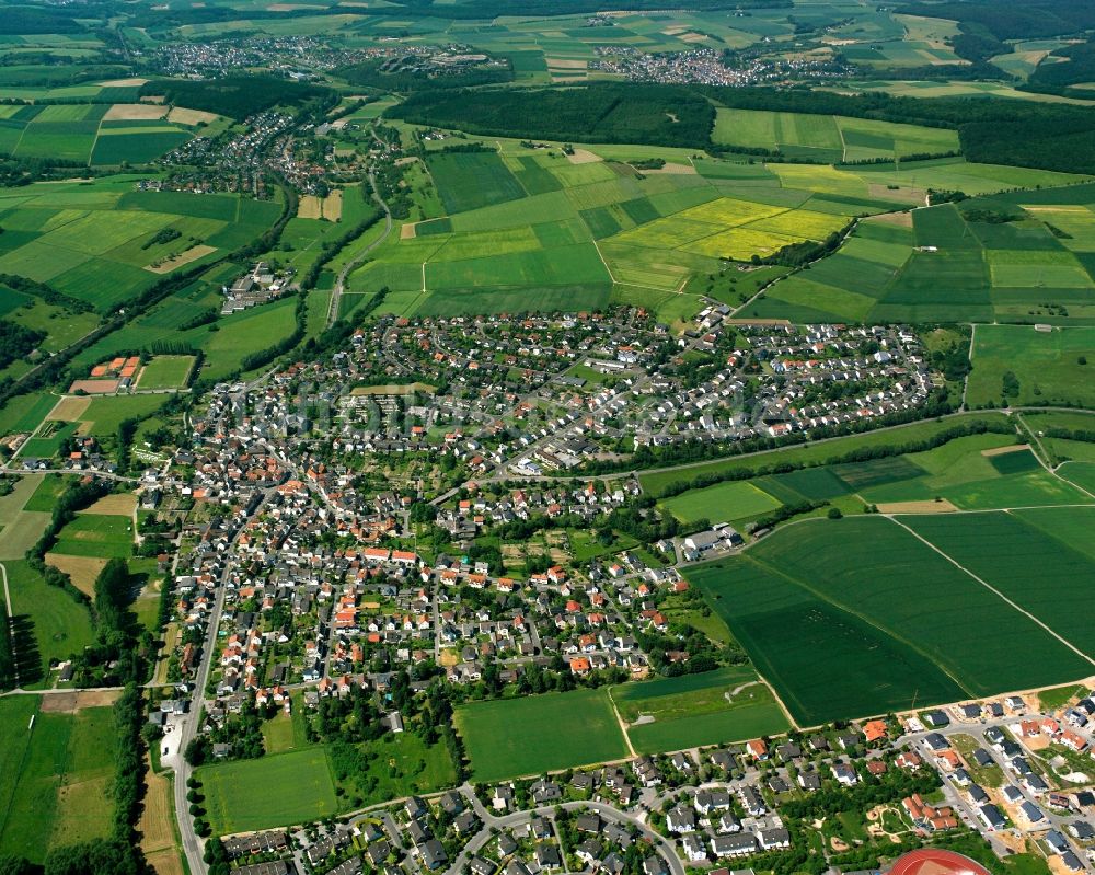 Luftbild Erbach - Ortsansicht in Erbach im Bundesland Hessen, Deutschland