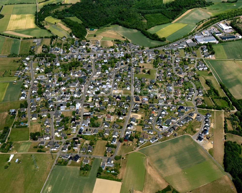 Luftaufnahme Faid - Ortsansicht von Faid im Bundesland Rheinland-Pfalz