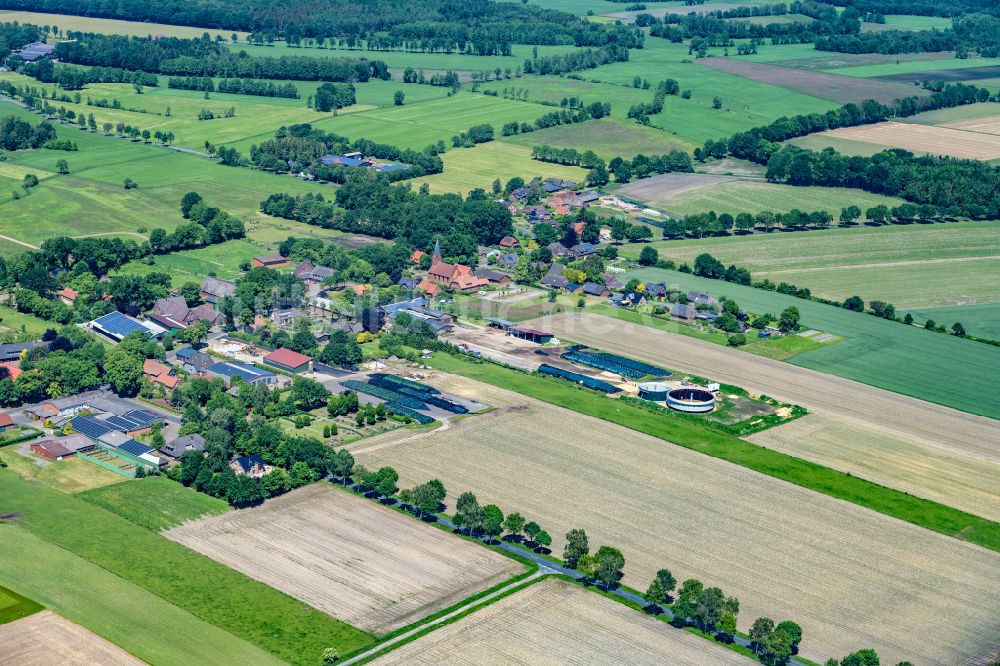 Farven aus der Vogelperspektive: Ortsansicht in Farven im Bundesland Niedersachsen, Deutschland