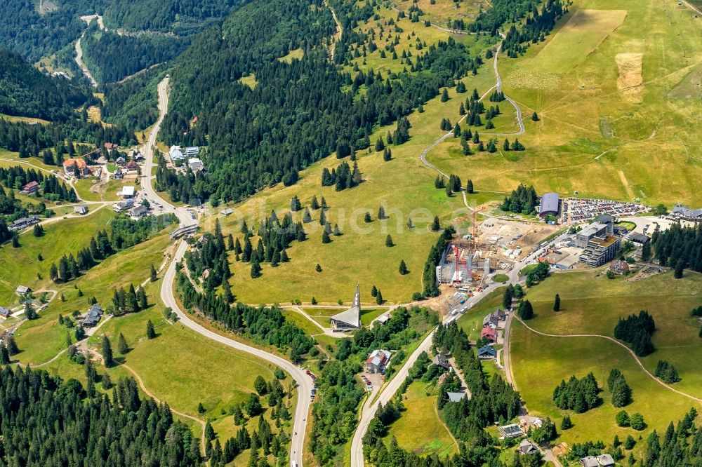 Feldberg (Schwarzwald) von oben - Ortsansicht in Feldberg (Schwarzwald) im Bundesland Baden-Württemberg, Deutschland