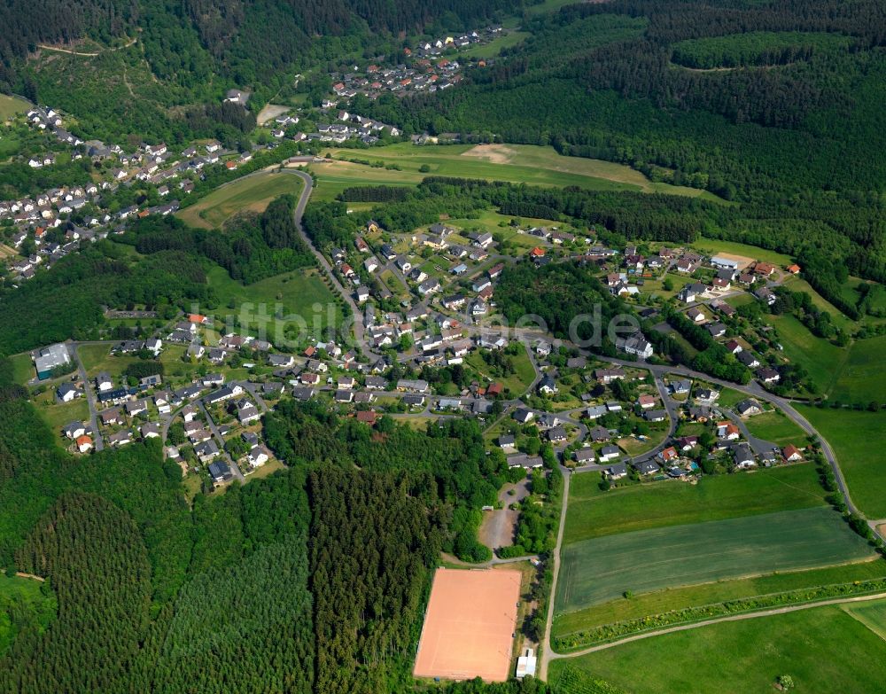 Luftbild Fensdorf - Ortsansicht von Fensdorf im Bundesland Rheinland-Pfalz