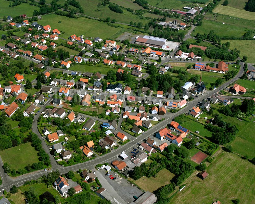 Luftbild Ferienpark Burgblick - Ortsansicht in Ferienpark Burgblick im Bundesland Hessen, Deutschland