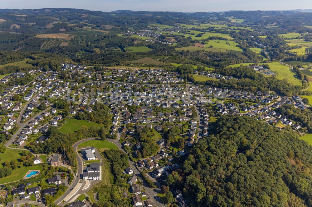 Luftaufnahme Finnentrop - Ortsansicht in Finnentrop im Bundesland Nordrhein-Westfalen, Deutschland