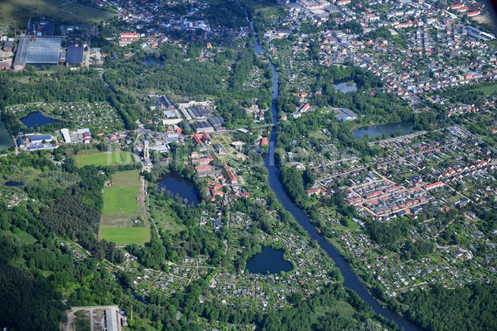 Finowfurt aus der Vogelperspektive: Ortsansicht in Finowfurt im Bundesland Brandenburg, Deutschland