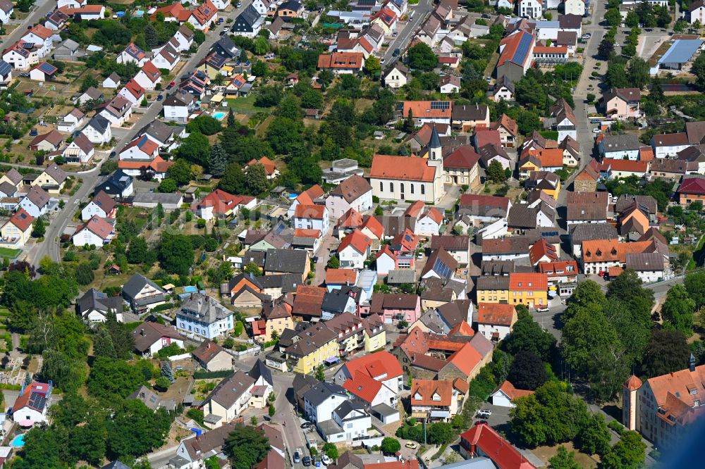 Luftbild Flehingen - Ortsansicht in Flehingen im Bundesland Baden-Württemberg, Deutschland