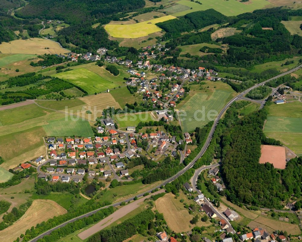 Luftbild Fohren-Linden - Ortsansicht von Fohren-Linden im Bundesland Rheinland-Pfalz