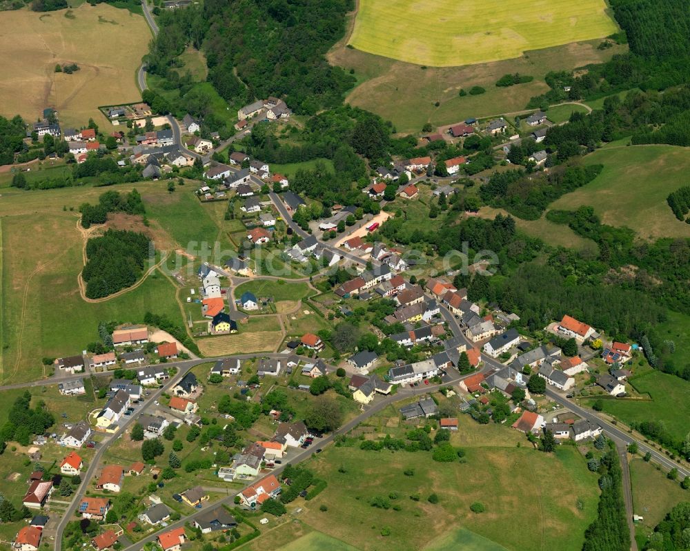 Luftaufnahme Fohren-Linden - Ortsansicht von Fohren-Linden im Bundesland Rheinland-Pfalz