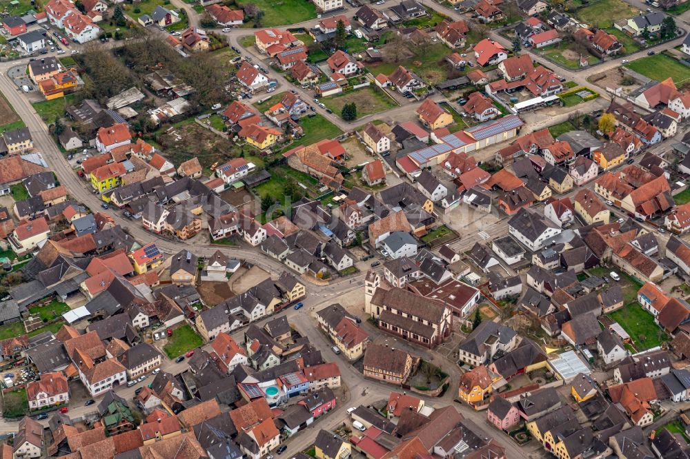 Forchheim aus der Vogelperspektive: Ortsansicht in Forchheim im Bundesland Baden-Württemberg