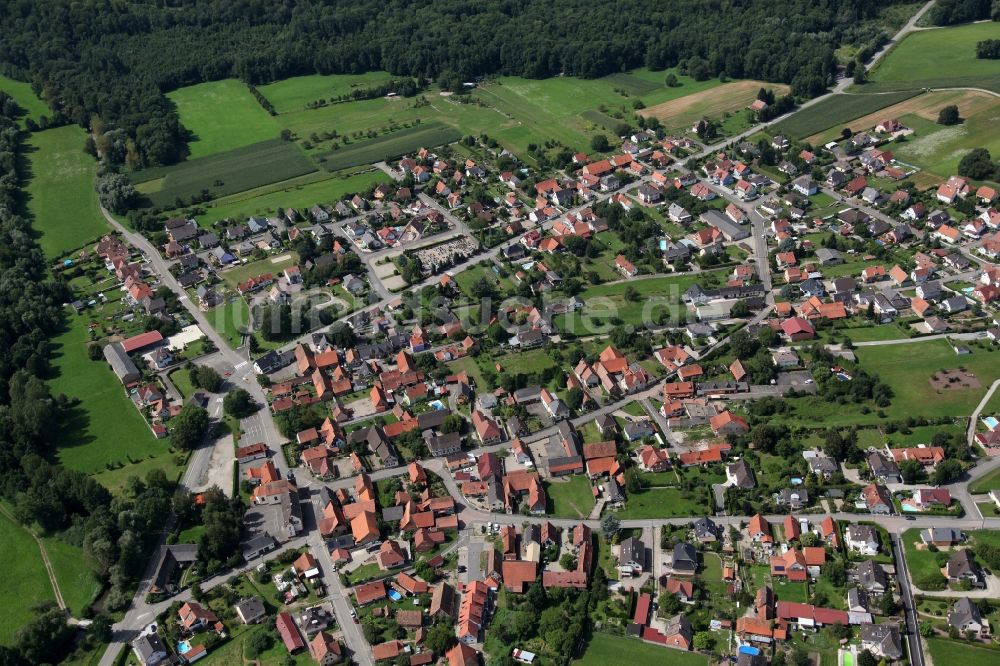 Luftbild Forstfeld - Ortsansicht Forstfeld im Elsass in Frankreich