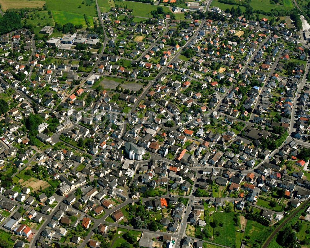 Luftaufnahme Frickhofen - Ortsansicht in Frickhofen im Bundesland Hessen, Deutschland