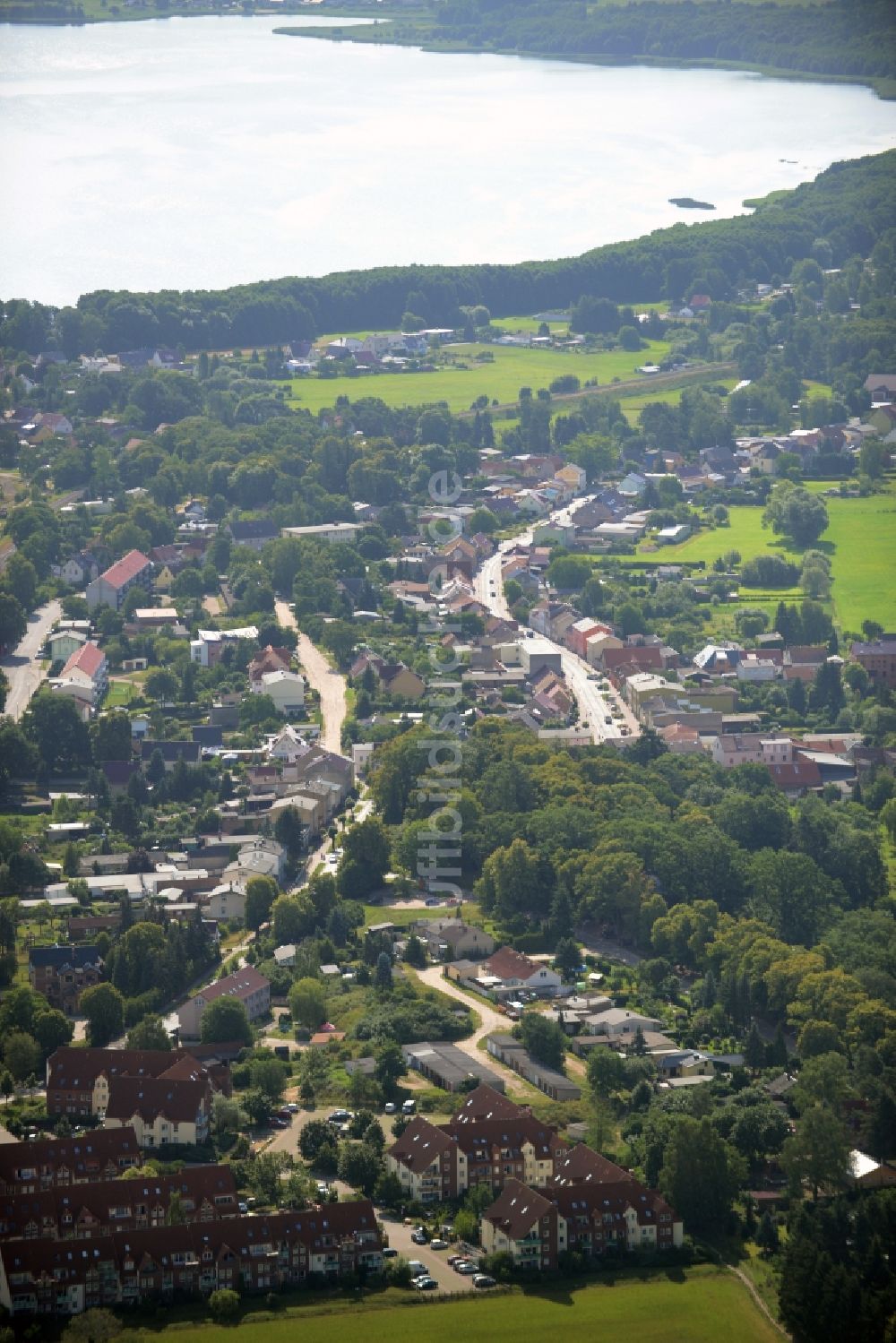 Luftbild Friedrichswalde - Ortsansicht in Friedrichswalde im Bundesland Brandenburg