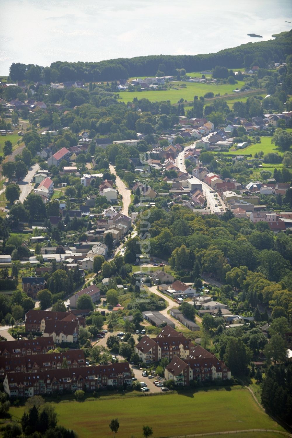 Luftaufnahme Friedrichswalde - Ortsansicht in Friedrichswalde im Bundesland Brandenburg