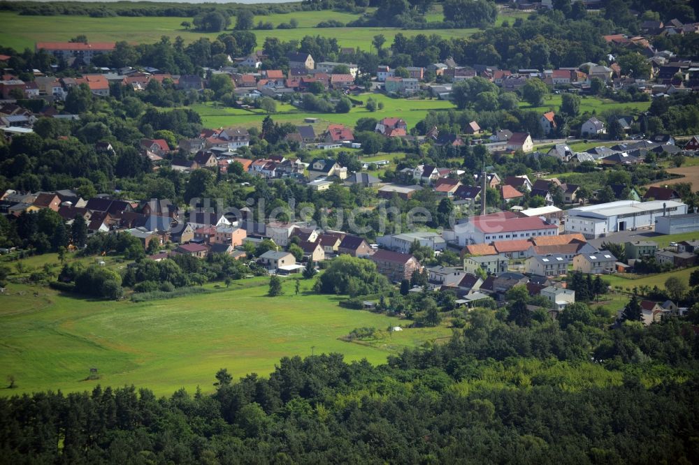 Friedrichswalde von oben - Ortsansicht in Friedrichswalde im Bundesland Brandenburg