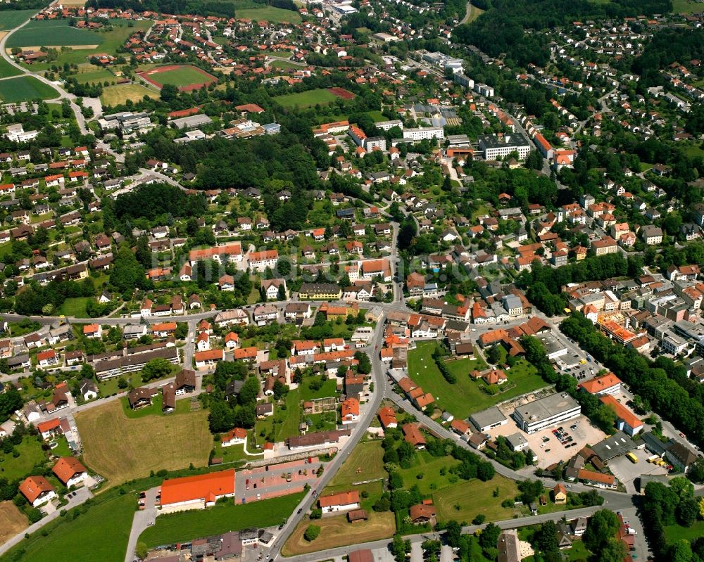 Galgenberg von oben - Ortsansicht in Galgenberg im Bundesland Bayern, Deutschland