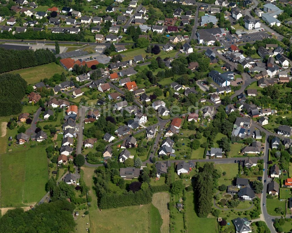 Luftbild Gebhardshain - Ortsansicht von in Gebhardshain im Bundesland Rheinland-Pfalz