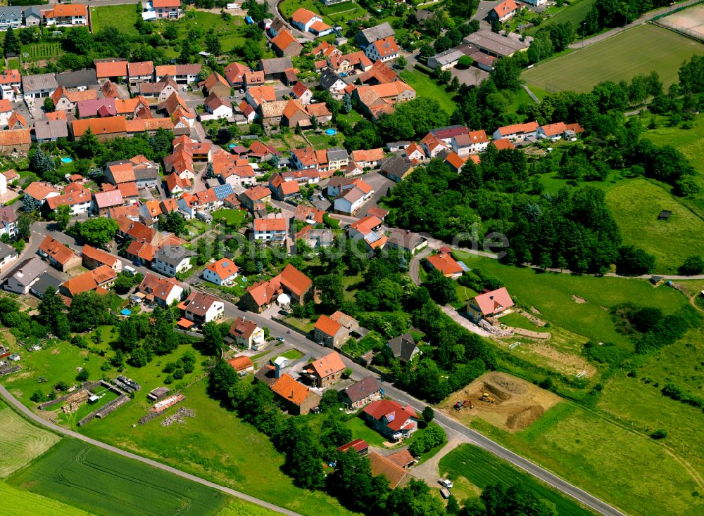 Gerbach von oben - Ortsansicht in Gerbach im Bundesland Rheinland-Pfalz, Deutschland