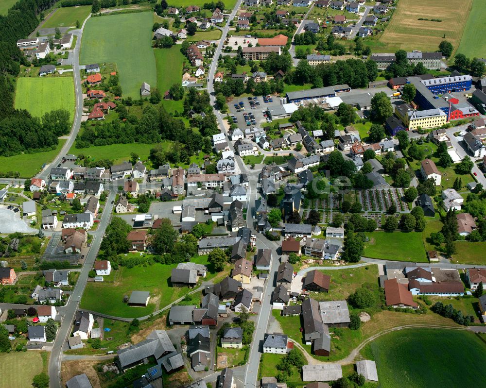 Geroldsgrün aus der Vogelperspektive: Ortsansicht in Geroldsgrün im Bundesland Bayern, Deutschland