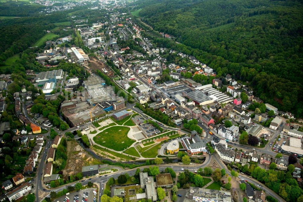 Gevelsberg von oben - Ortsansicht von Gevelsberg im Bundesland Nordrhein-Westfalen