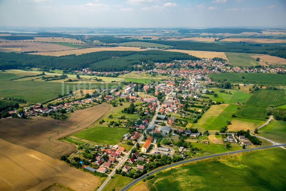 Luftbild Gielow - Ortsansicht in Gielow im Bundesland Mecklenburg-Vorpommern