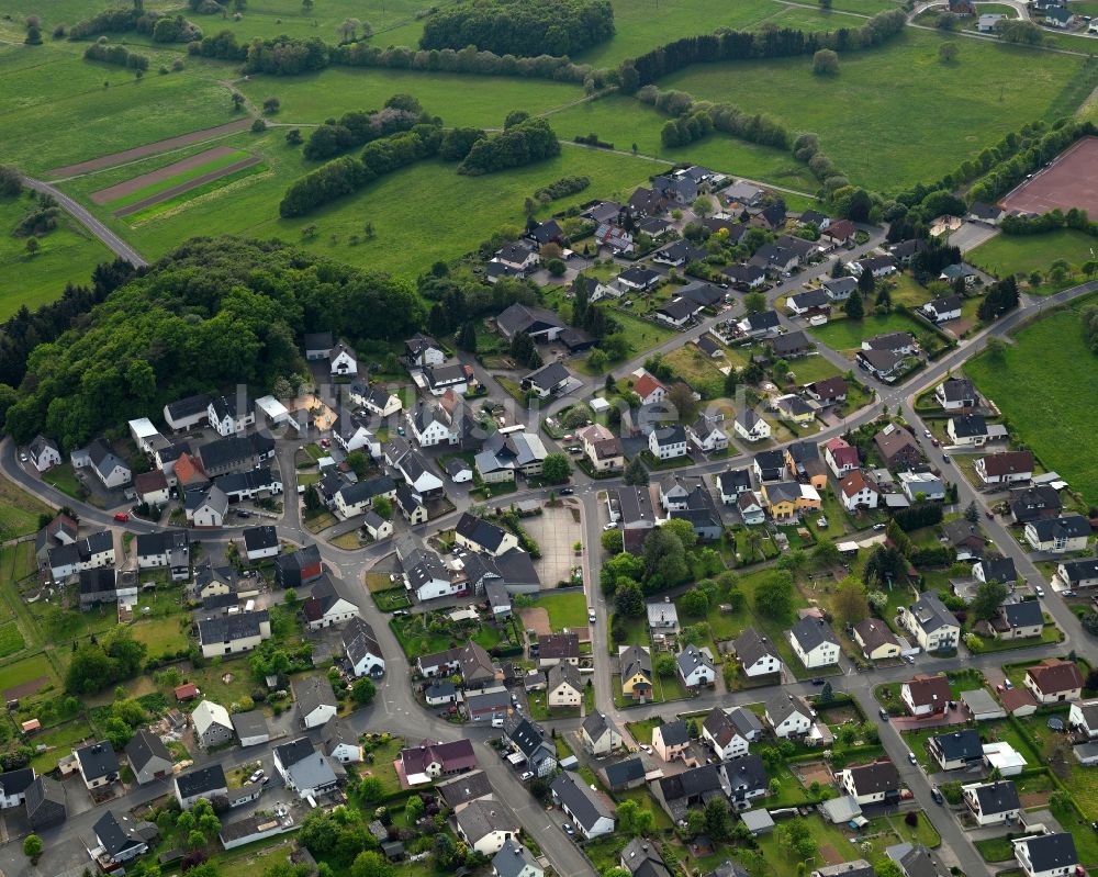 Girkenroth aus der Vogelperspektive: Ortsansicht in Girkenroth im Bundesland Rheinland-Pfalz