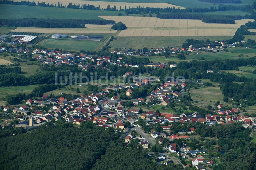 Luftbild Golzow - Ortsansicht in Golzow im Bundesland Brandenburg, Deutschland