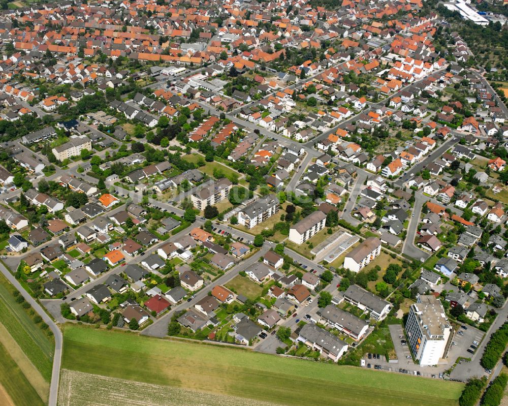 Graben aus der Vogelperspektive: Ortsansicht in Graben im Bundesland Baden-Württemberg, Deutschland