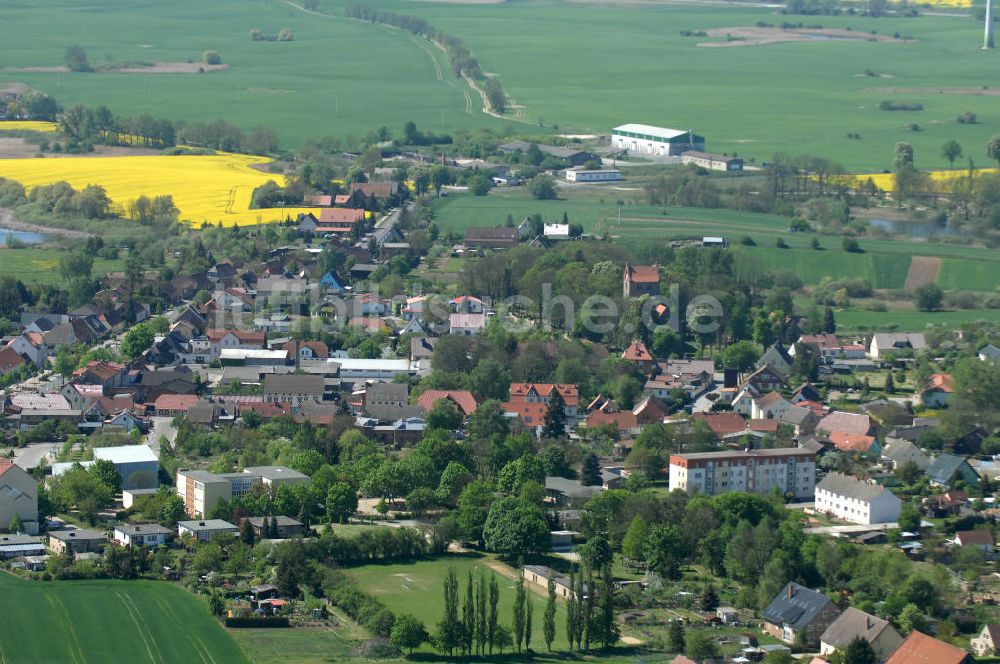 Luftbild Gramzow - Ortsansicht von Gramzow