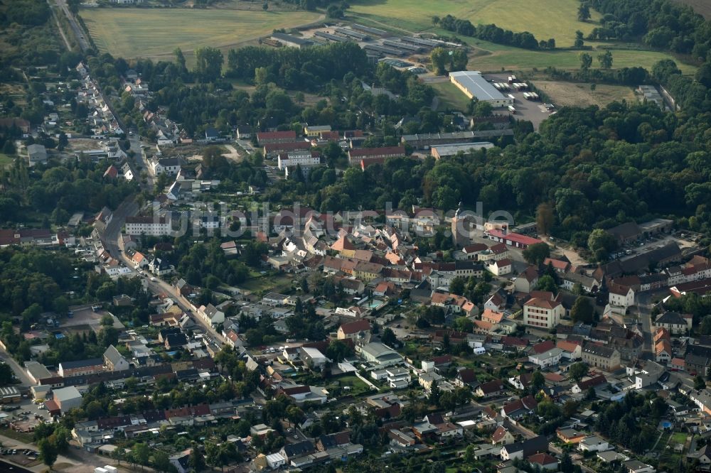 Luftbild Gröbzig - Ortsansicht in Gröbzig im Bundesland Sachsen-Anhalt