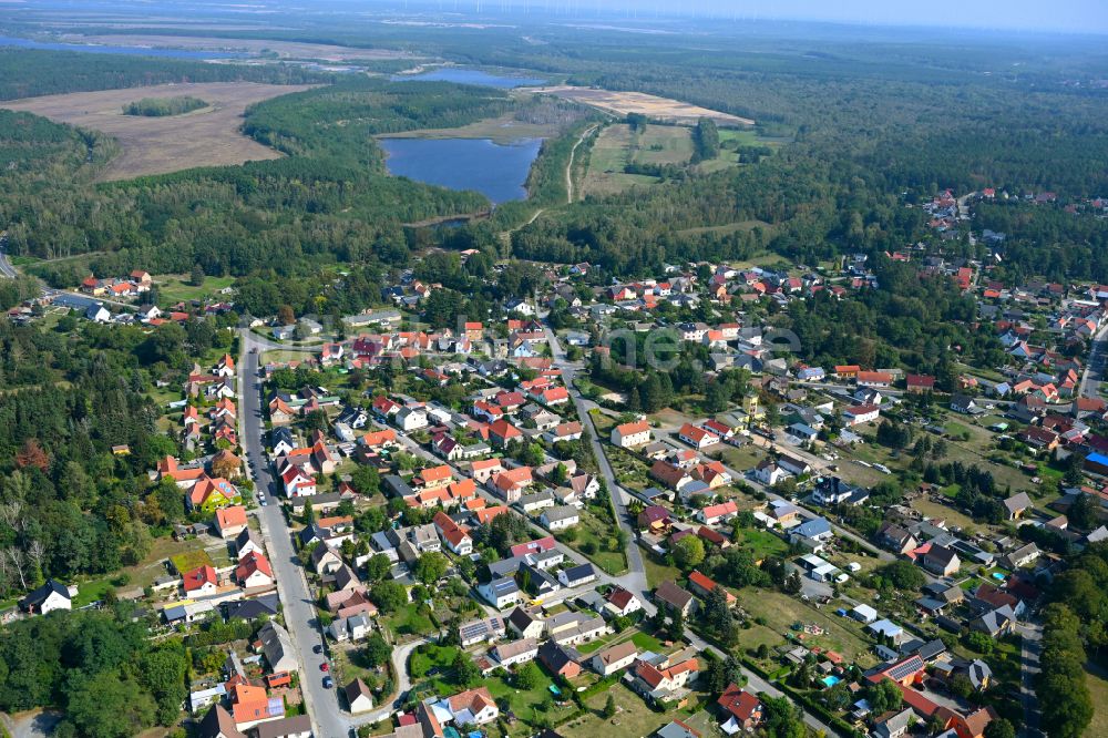 Luftbild Grünewalde - Ortsansicht in Grünewalde im Bundesland Brandenburg, Deutschland