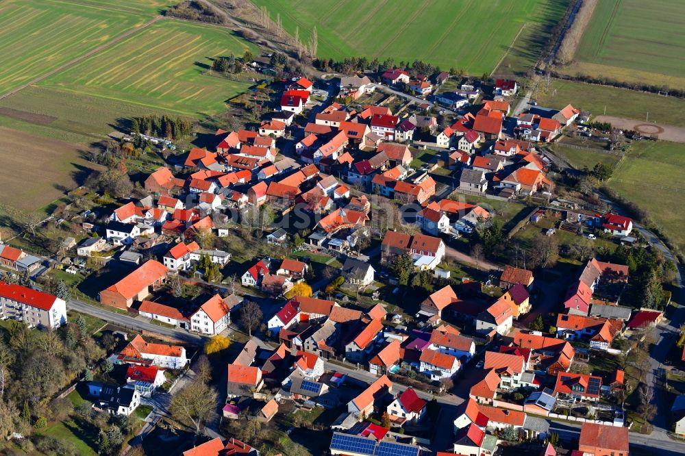 Luftbild Großbrüchter - Ortsansicht in Großbrüchter im Bundesland Thüringen, Deutschland