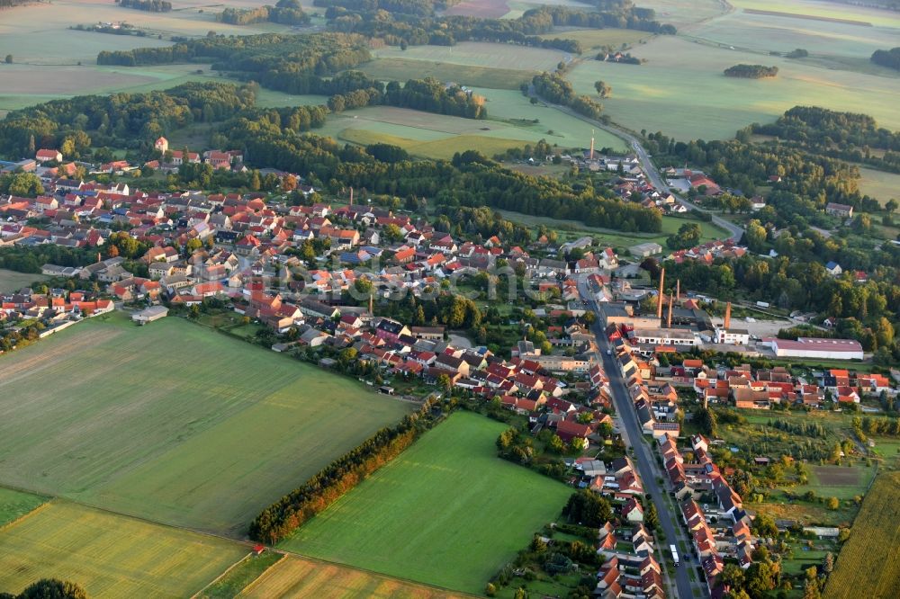 Görzke aus der Vogelperspektive: Ortsansicht in Görzke im Bundesland Brandenburg, Deutschland