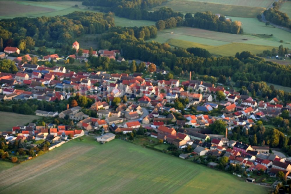 Luftaufnahme Görzke - Ortsansicht in Görzke im Bundesland Brandenburg, Deutschland