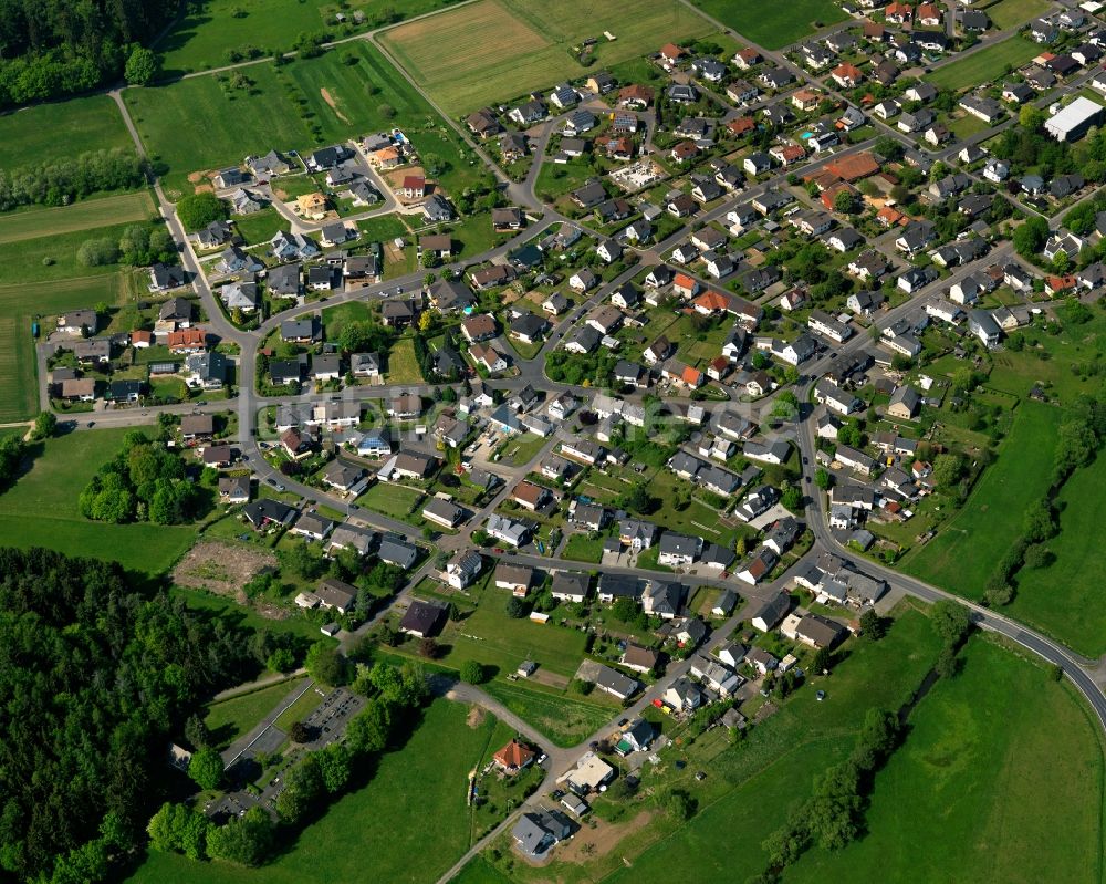 Guckheim aus der Vogelperspektive: Ortsansicht von Guckheim im Bundesland Rheinland-Pfalz