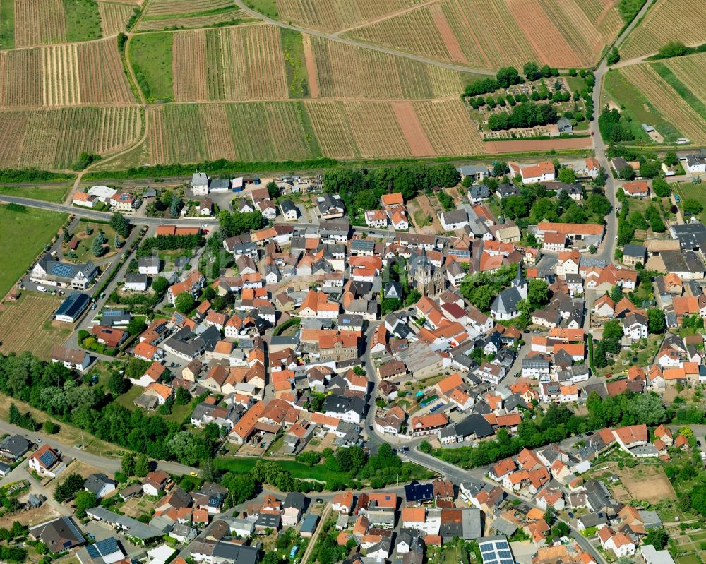 Guldental von oben - Ortsansicht von Guldental im Bundesland Rheinland-Pfalz