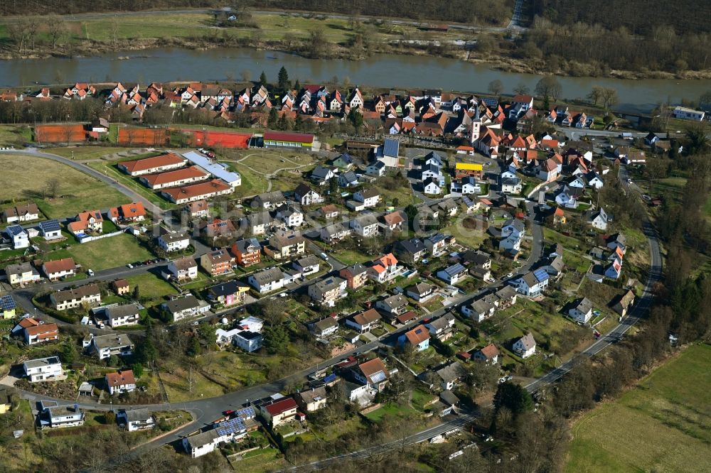 Luftaufnahme Hafenlohr - Ortsansicht in Hafenlohr im Bundesland Bayern, Deutschland