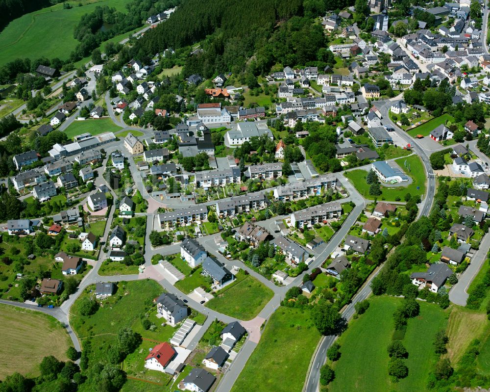 Hagenmühle von oben - Ortsansicht in Hagenmühle im Bundesland Bayern, Deutschland