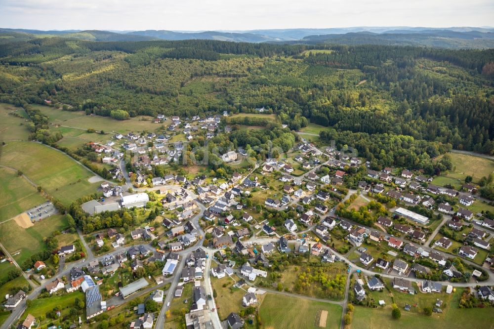 Hainchen von oben - Ortsansicht in Hainchen im Bundesland Nordrhein-Westfalen, Deutschland