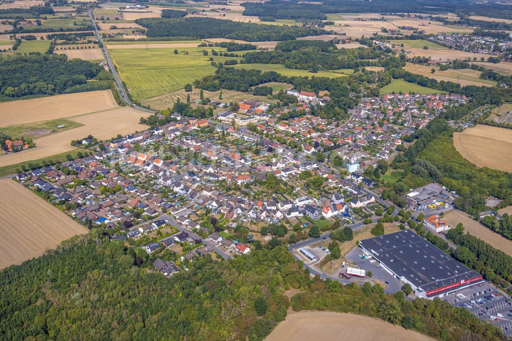 Luftaufnahme Hamm - Ortsansicht in Hamm im Bundesland Nordrhein-Westfalen, Deutschland