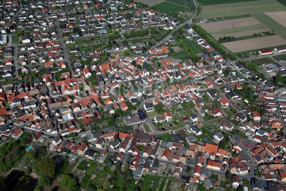 Hamm aus der Vogelperspektive: Ortsansicht von Hamm in der Verbandsgemeinde Eich im Bundesland Rheinland-Pfalz