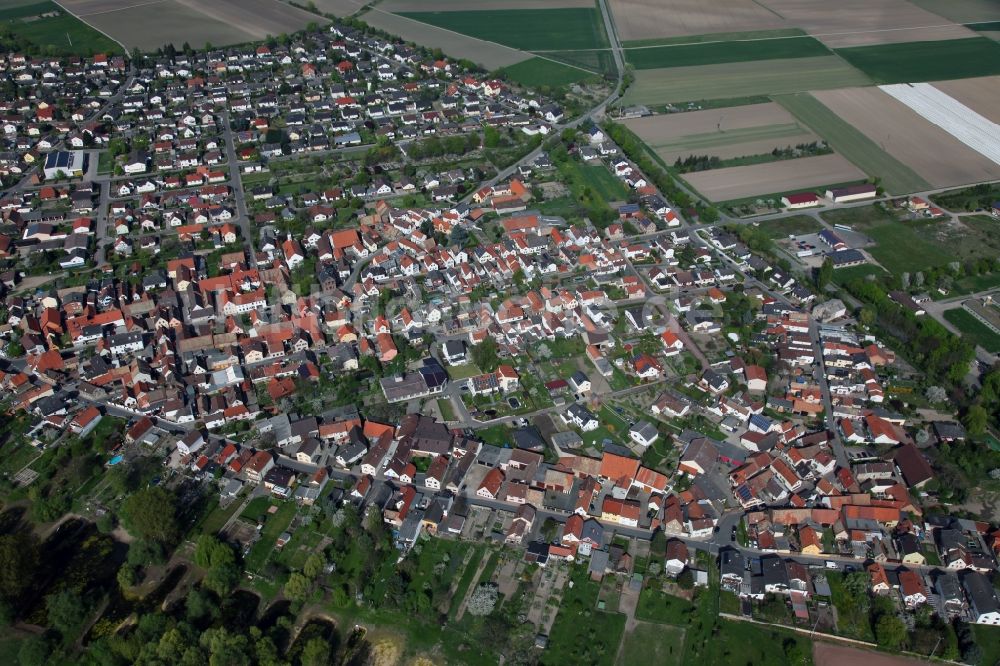 Luftbild Hamm - Ortsansicht von Hamm in der Verbandsgemeinde Eich im Bundesland Rheinland-Pfalz