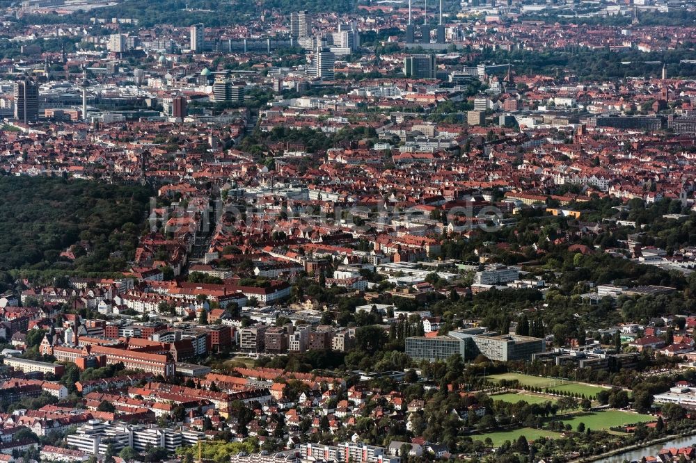 Luftbild Hannover - Ortsansicht in Hannover im Bundesland Niedersachsen