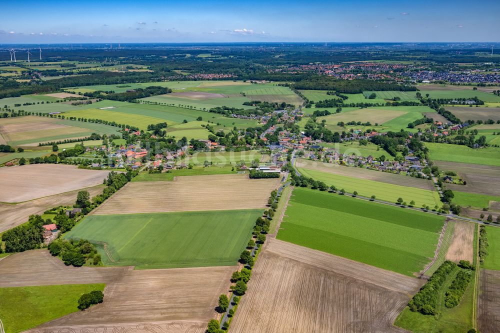 Luftbild Harsefeld - Ortsansicht in Harsefeld im Bundesland Niedersachsen, Deutschland