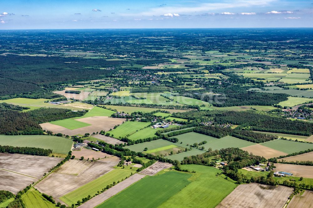 Luftbild Hartenholm - Ortsansicht in Hartenholm im Bundesland Schleswig-Holstein, Deutschland