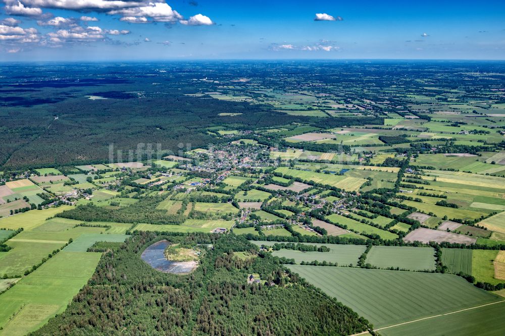 Luftaufnahme Hartenholm - Ortsansicht in Hartenholm im Bundesland Schleswig-Holstein, Deutschland