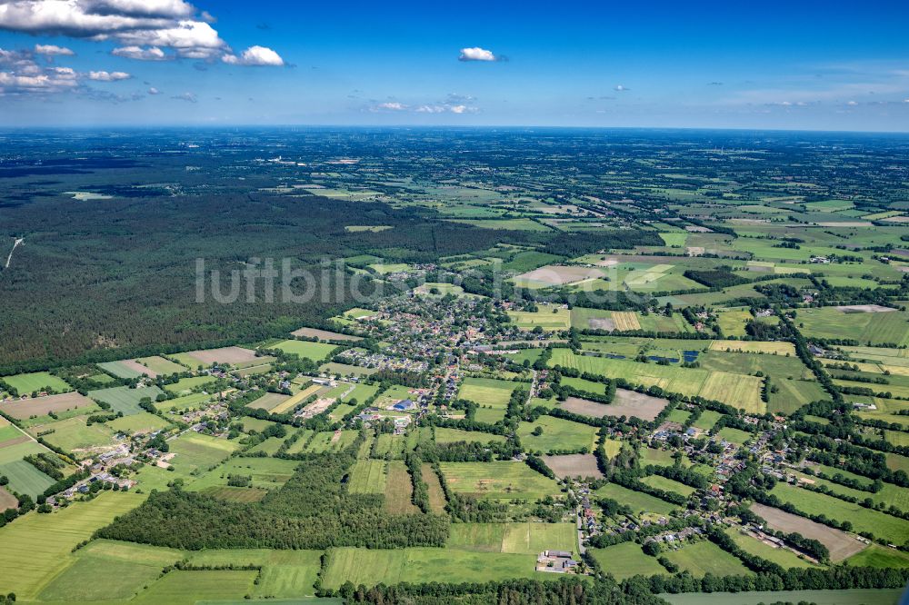 Luftbild Hartenholm - Ortsansicht in Hartenholm im Bundesland Schleswig-Holstein, Deutschland